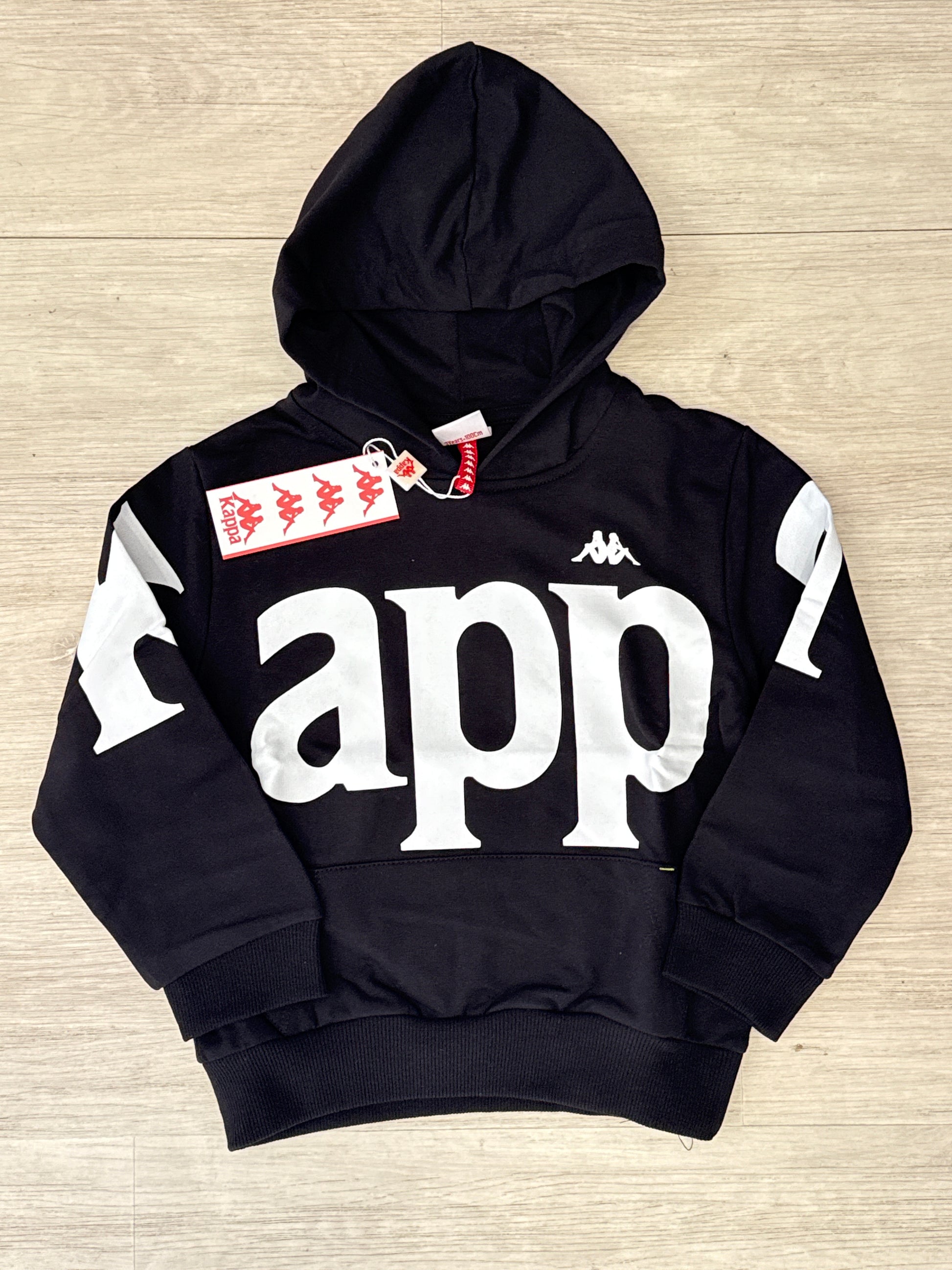 Felpa Kappa big logo black