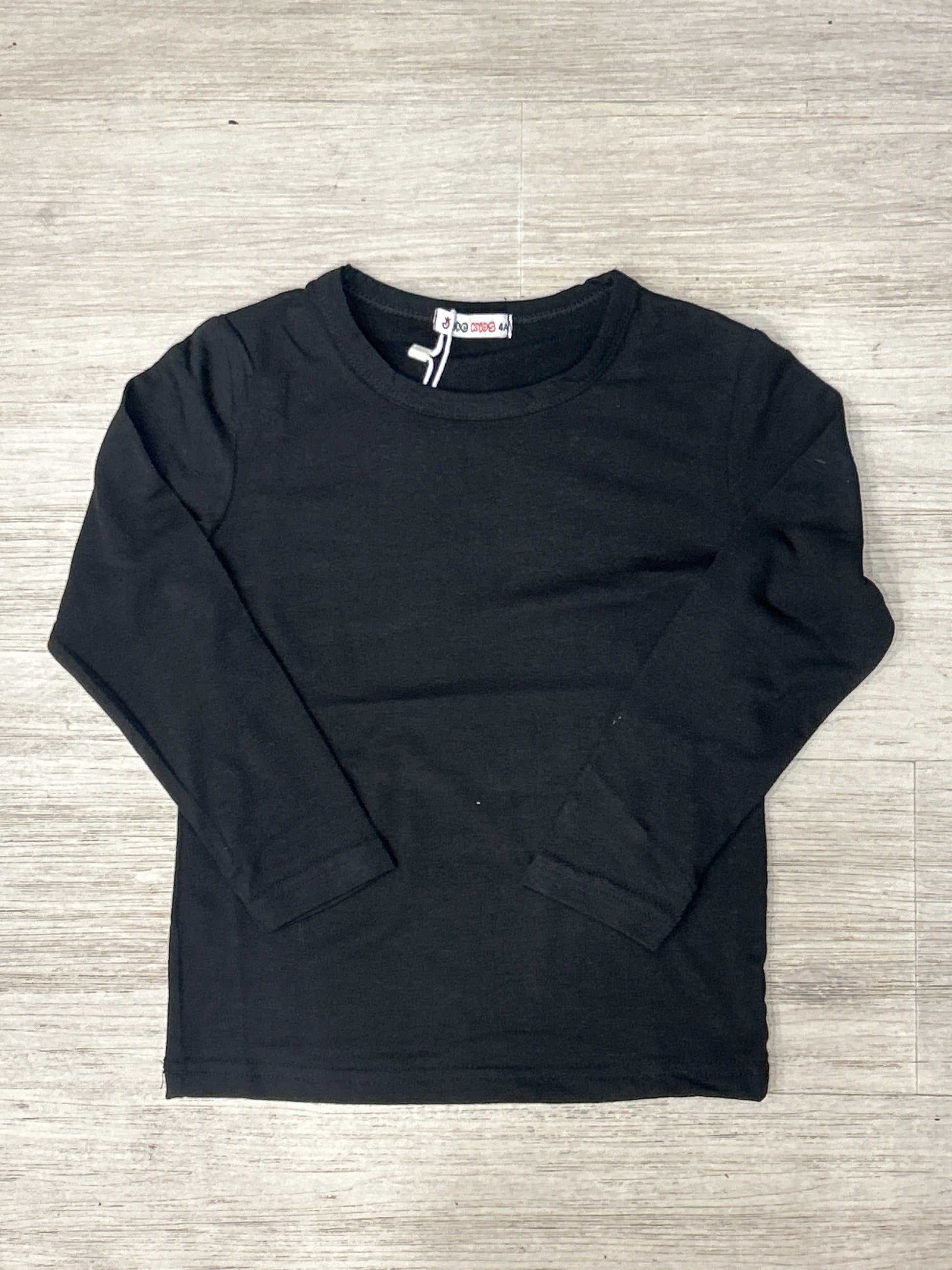 T-shirt manica lunga nera