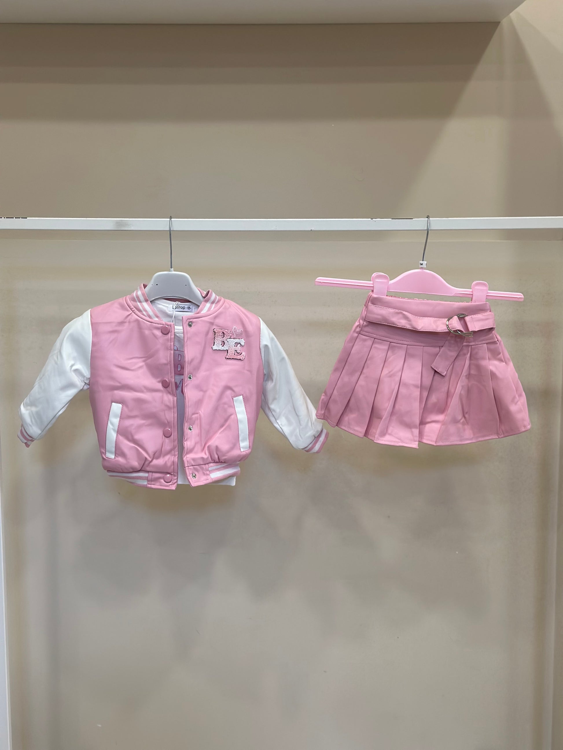 Coordinato LolliTop rosa 8344