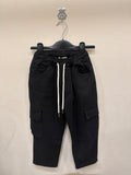 Jeans cargo nero 41502