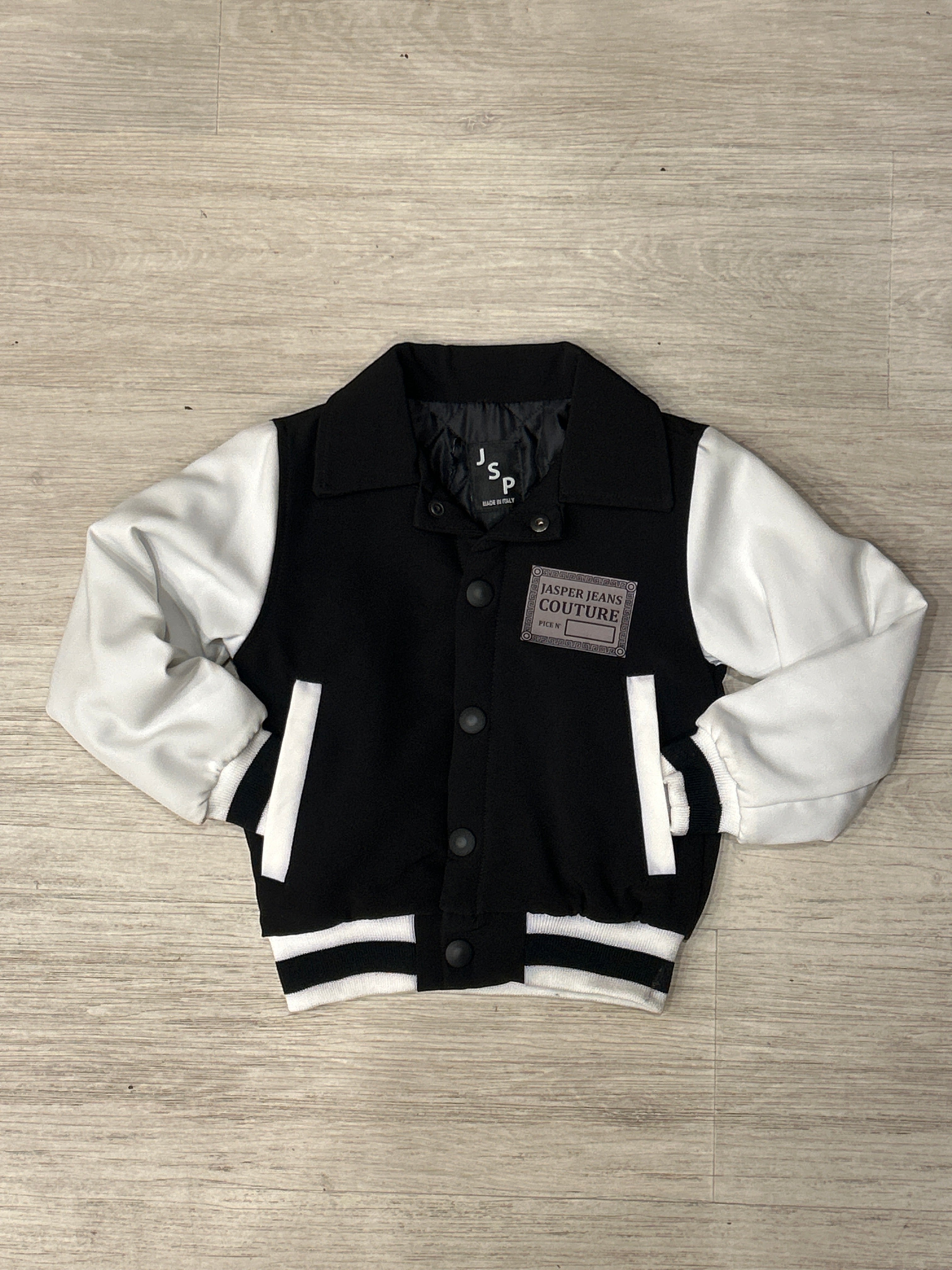 giubbotto college black jasper