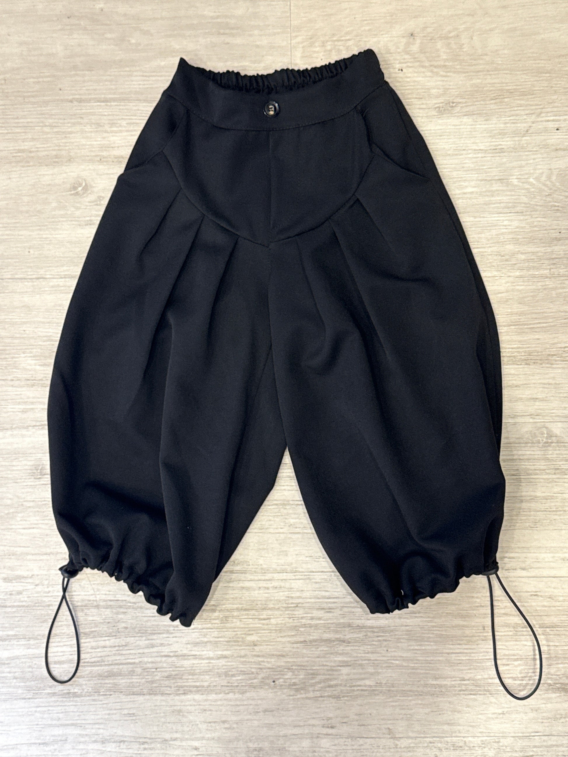 Pantalone ballon nero 9103