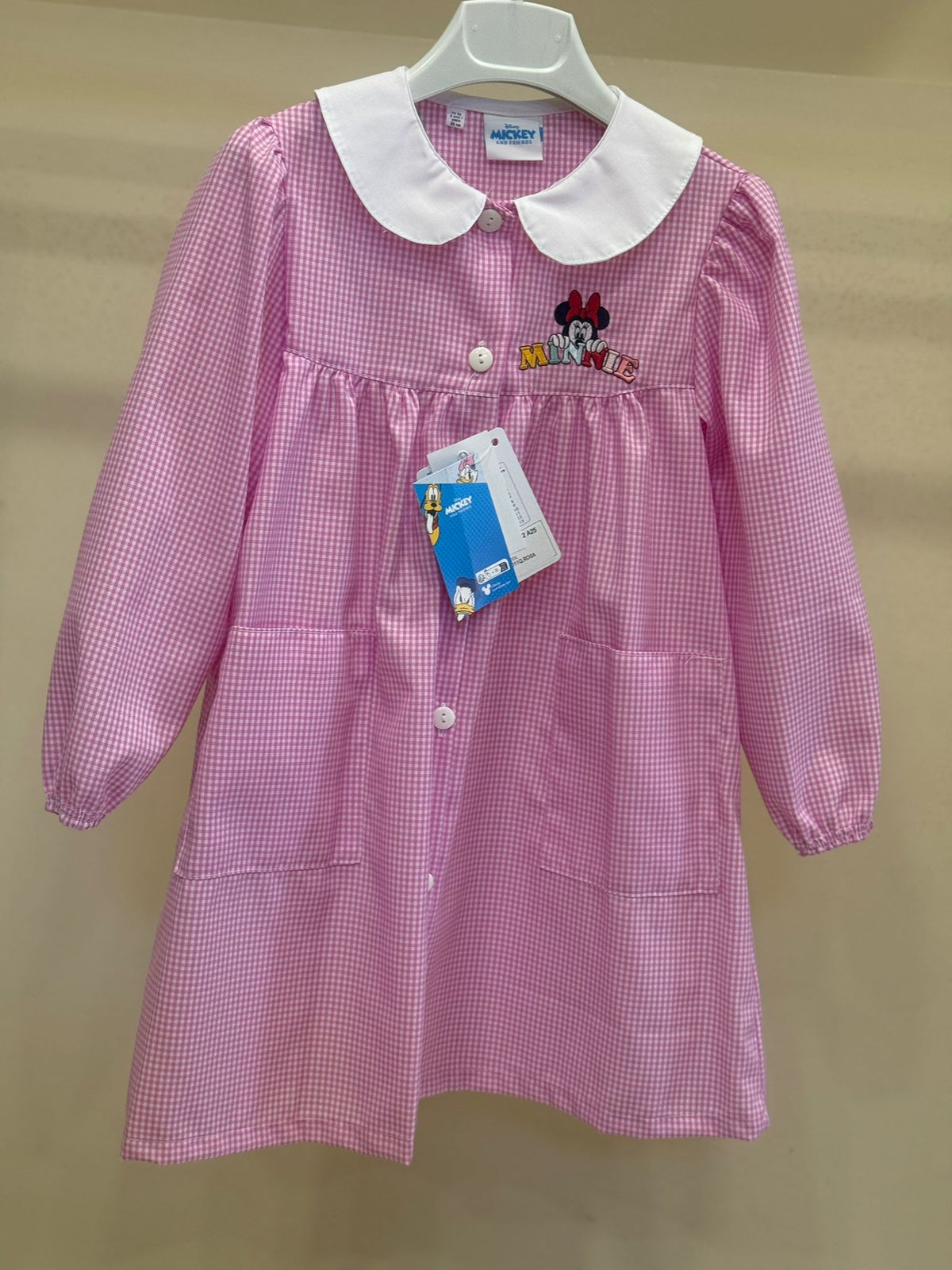 Grembiule Quadretti Minnie