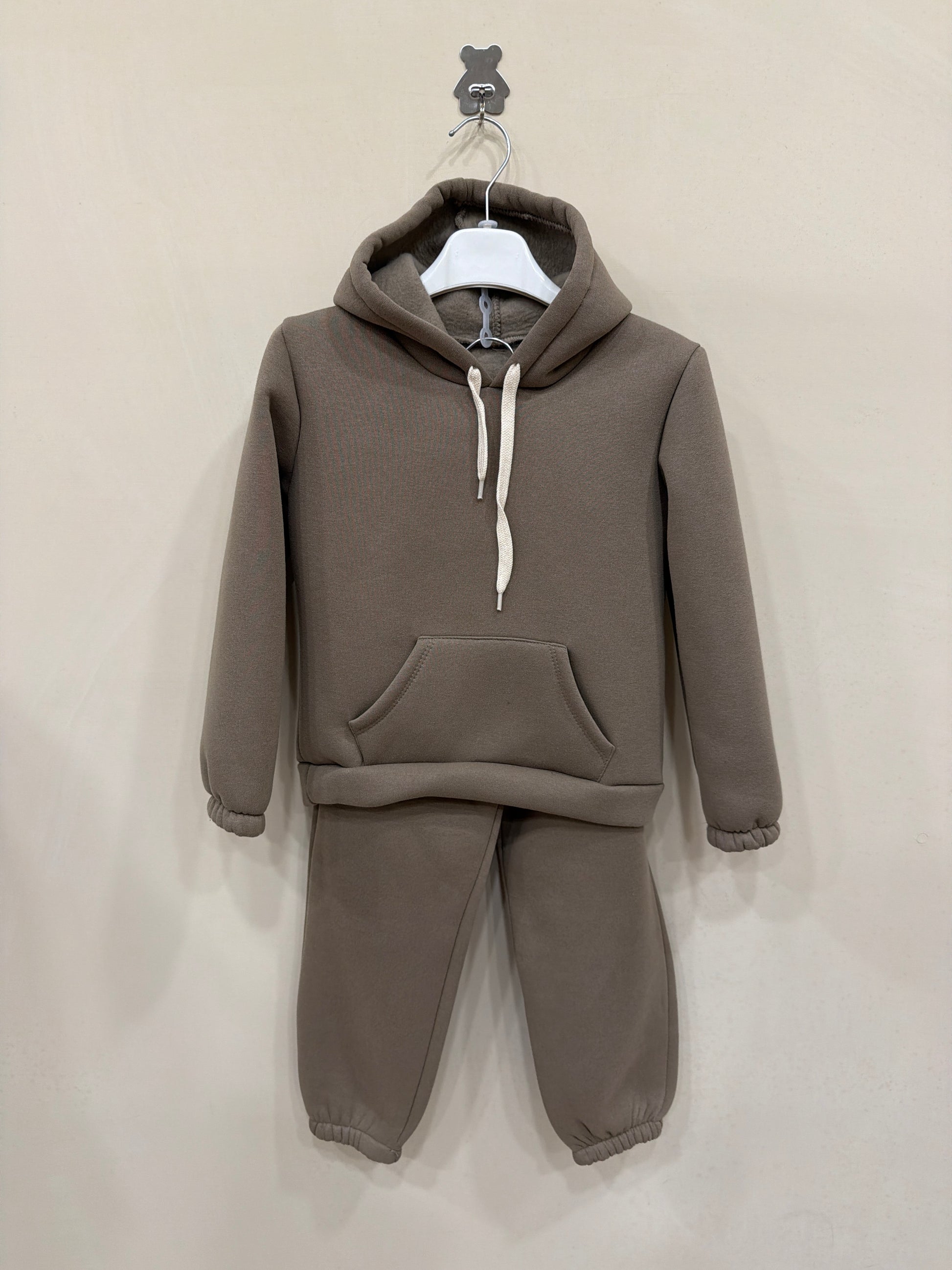 tuta felpata fango cim