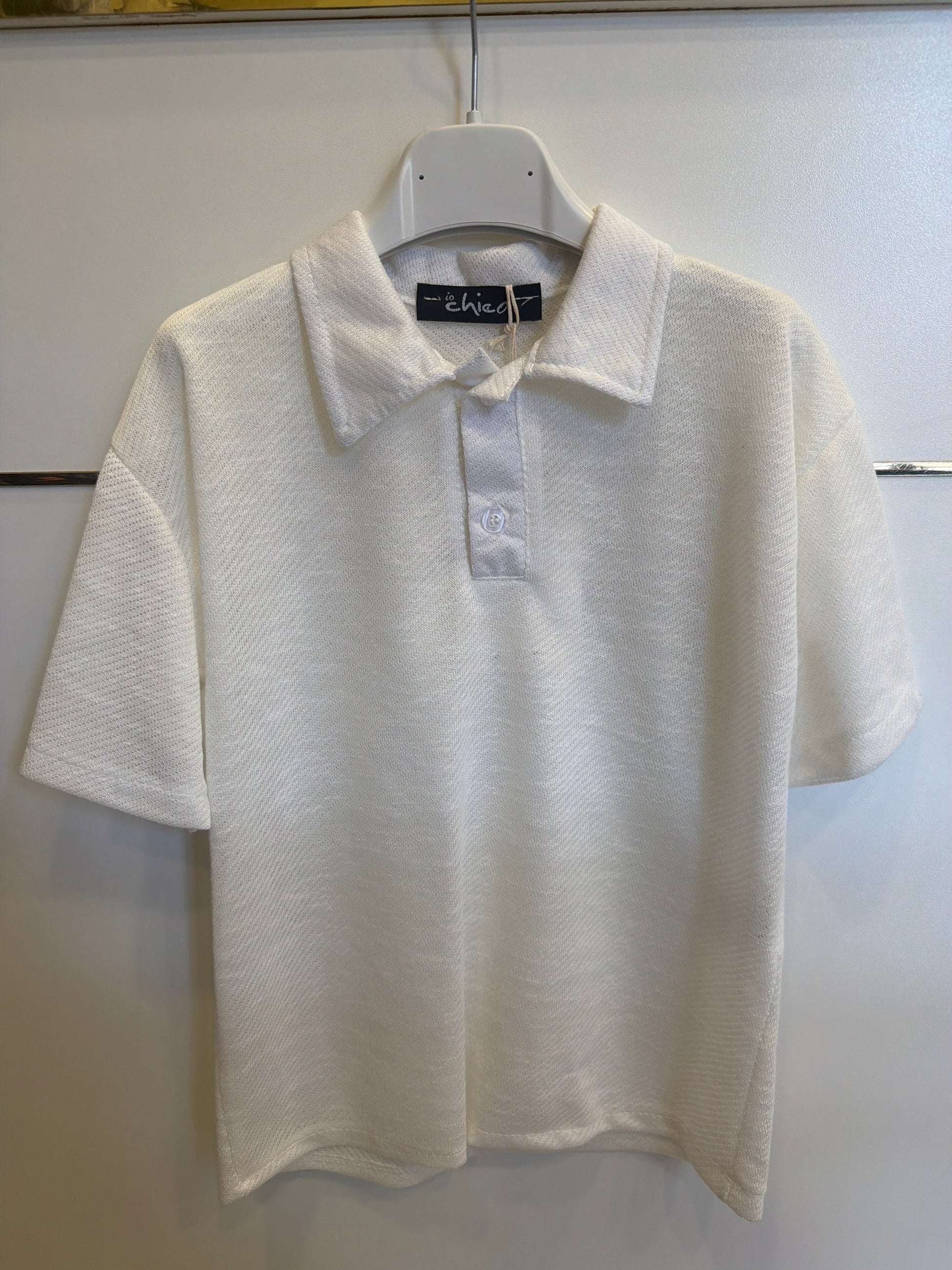 Polo filo bianca 243