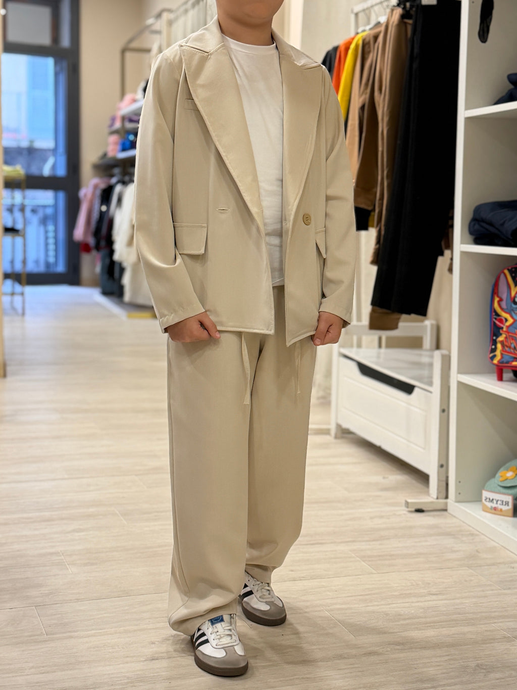 abito oversize sabbia