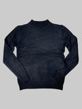 maglioncino mezzo collo black