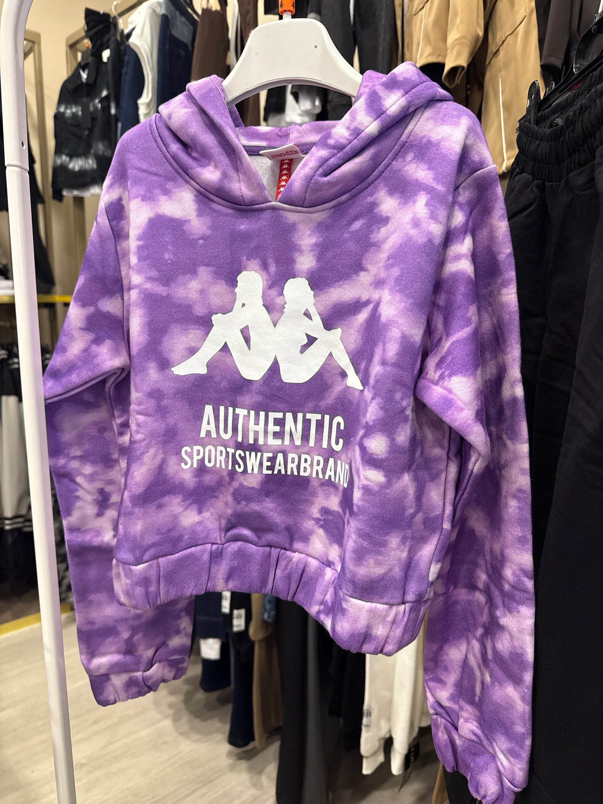 Felpa Kappa Tye Dye Violet