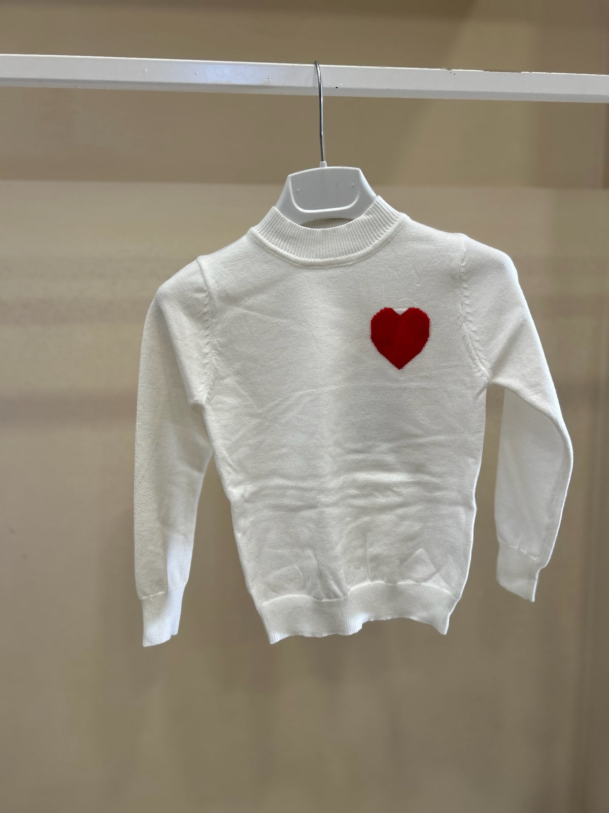 maglioncino in lana white