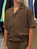 Camicia viscosa moro