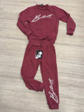 Tuta butnot couture red
