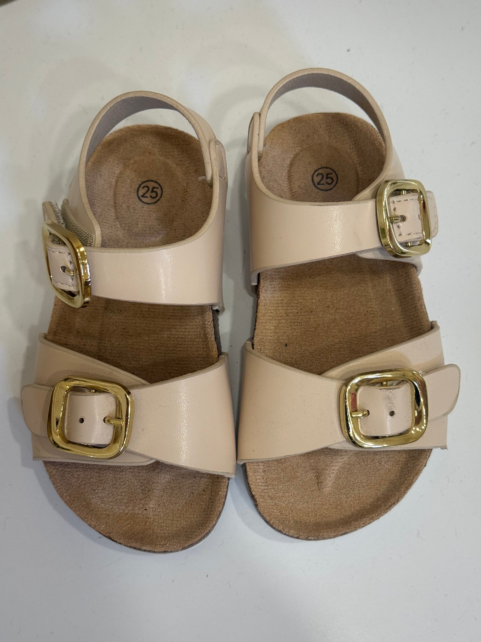 Sandali beige bambina