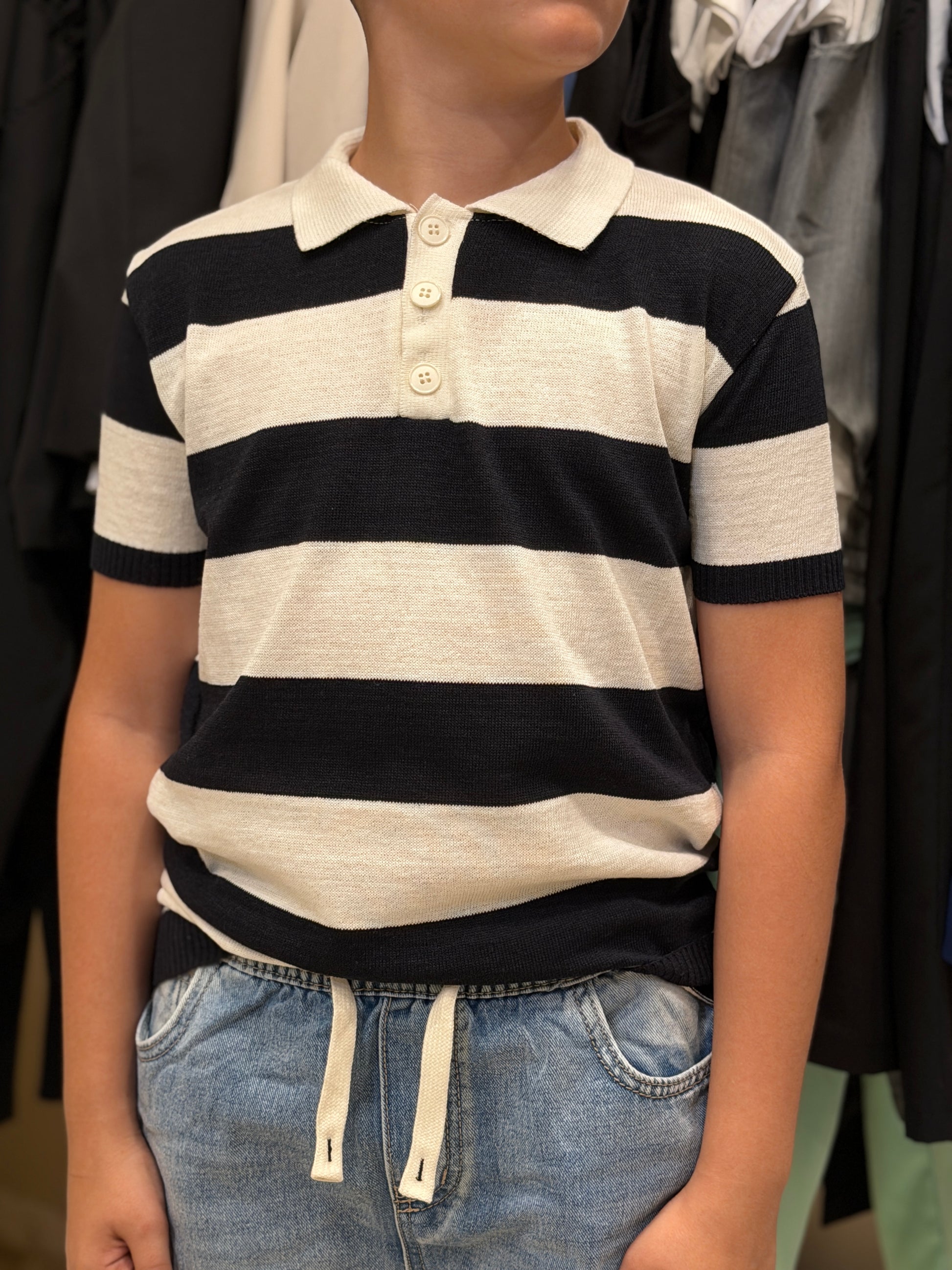 Polo filo righe 1