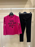 Coordinato two-art fucsia 5566J