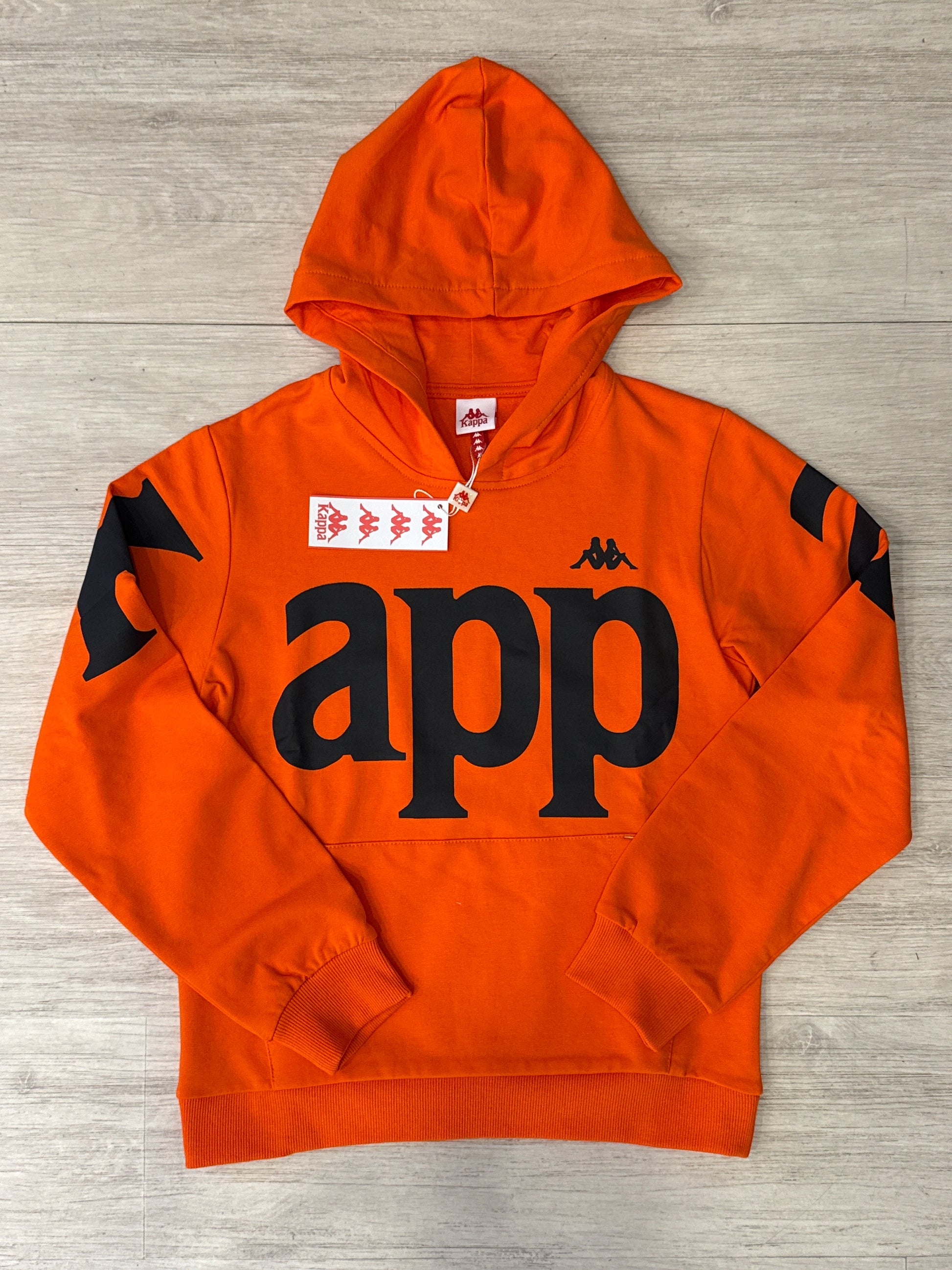 Felpa Kappa orange