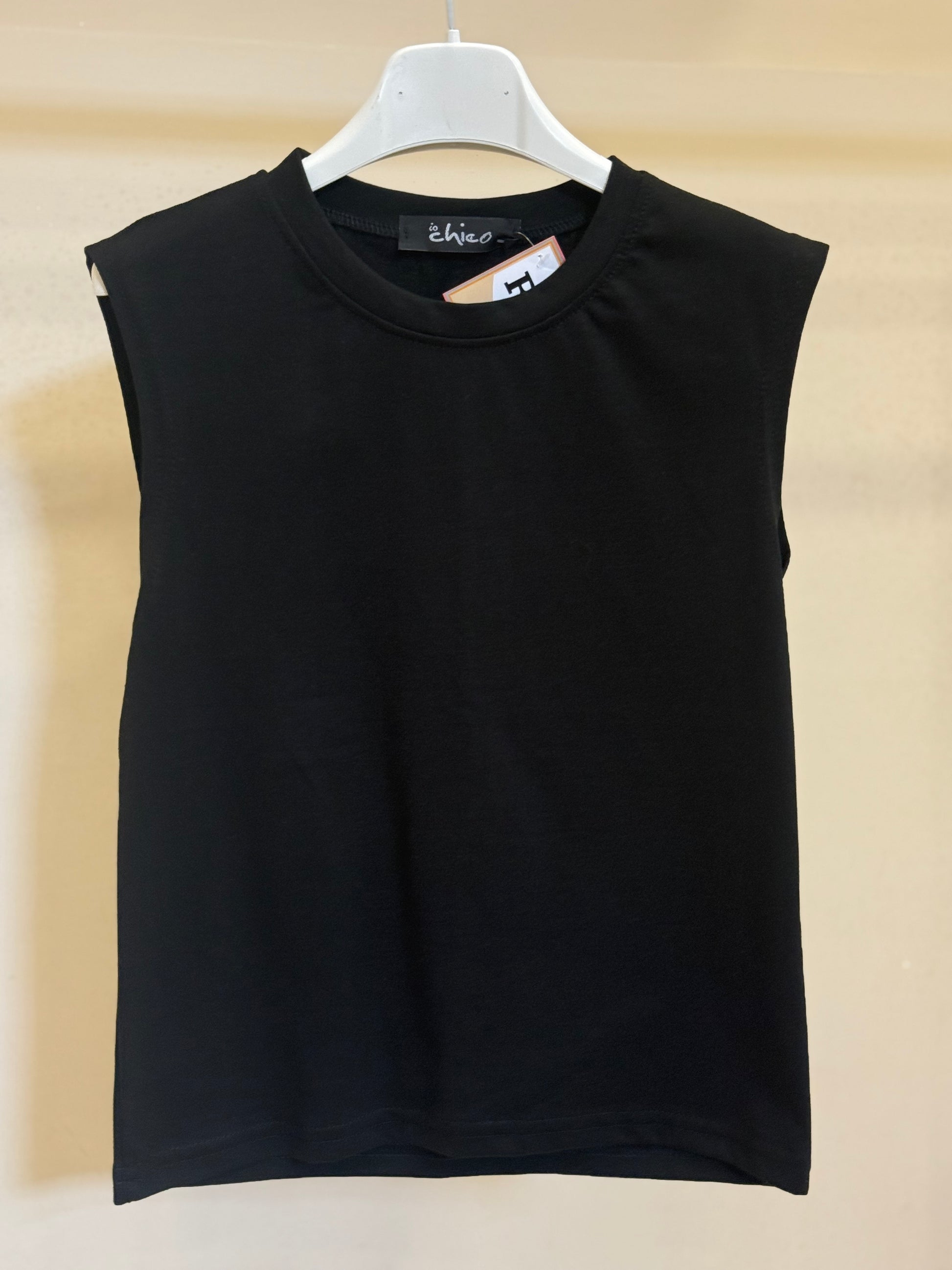 canotta basic nera