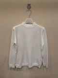 maglioncino mezzo collo white
