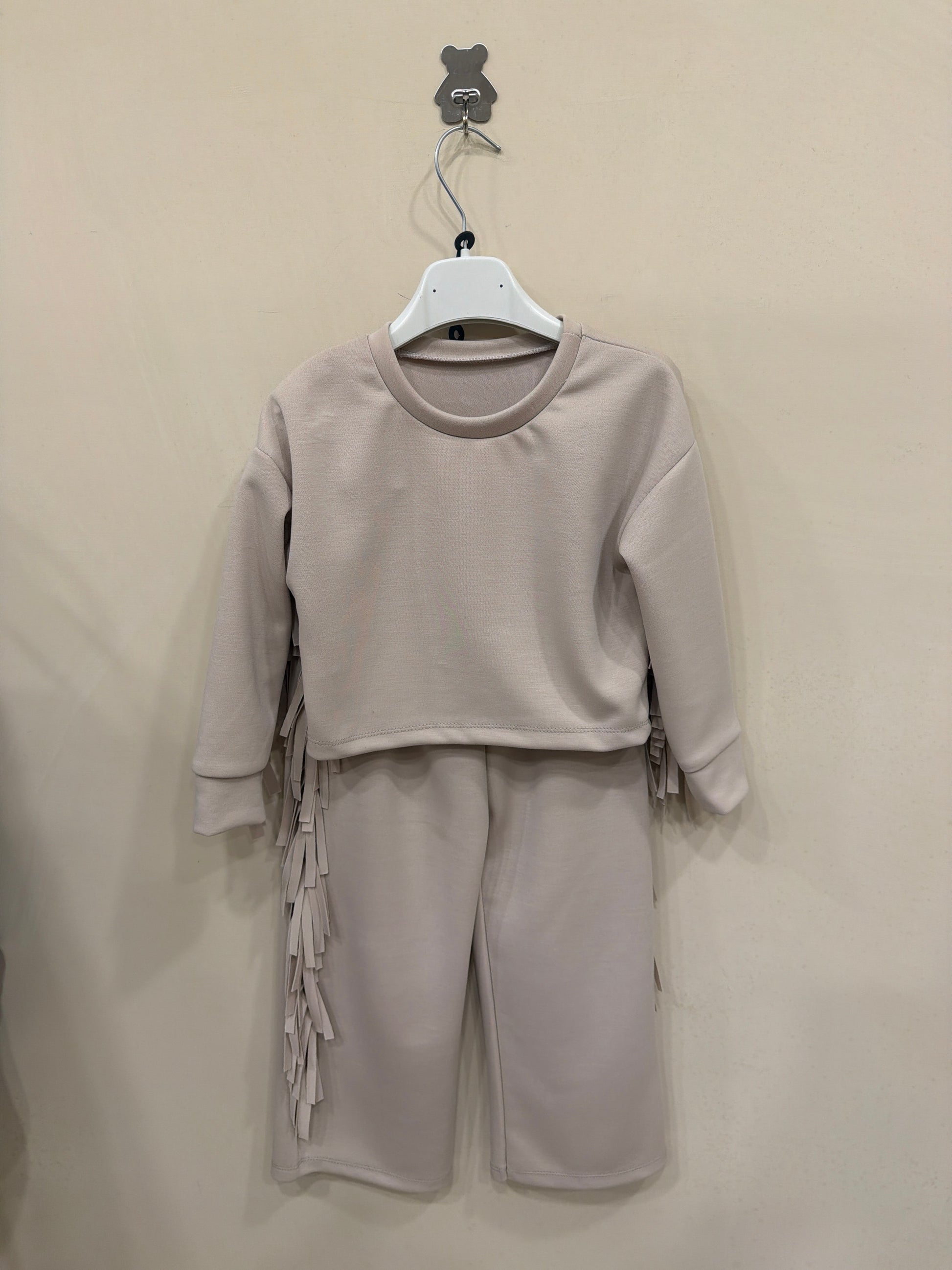 Coordinato Frange beige 2031
