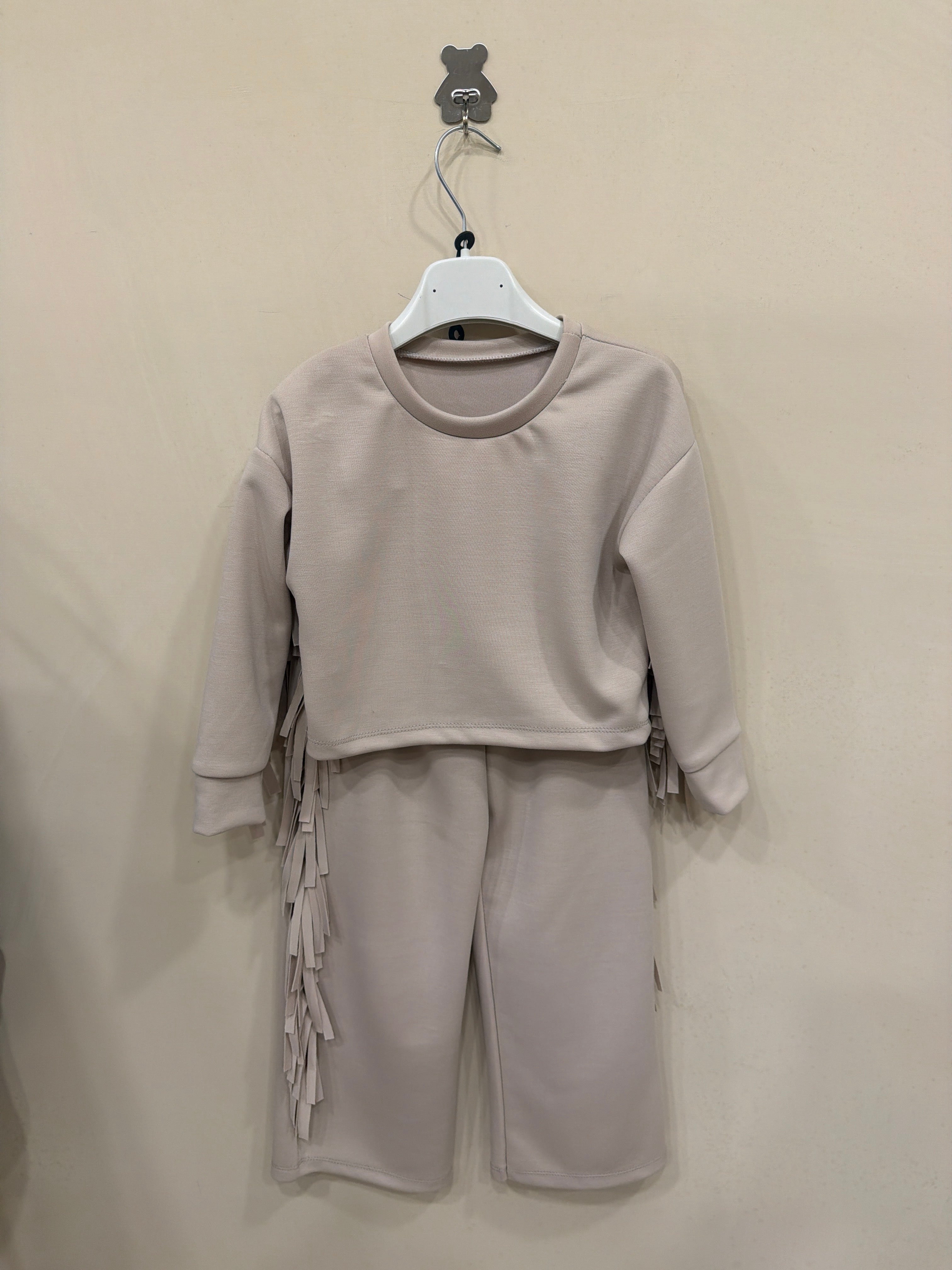 Coordinato Frange beige 2031