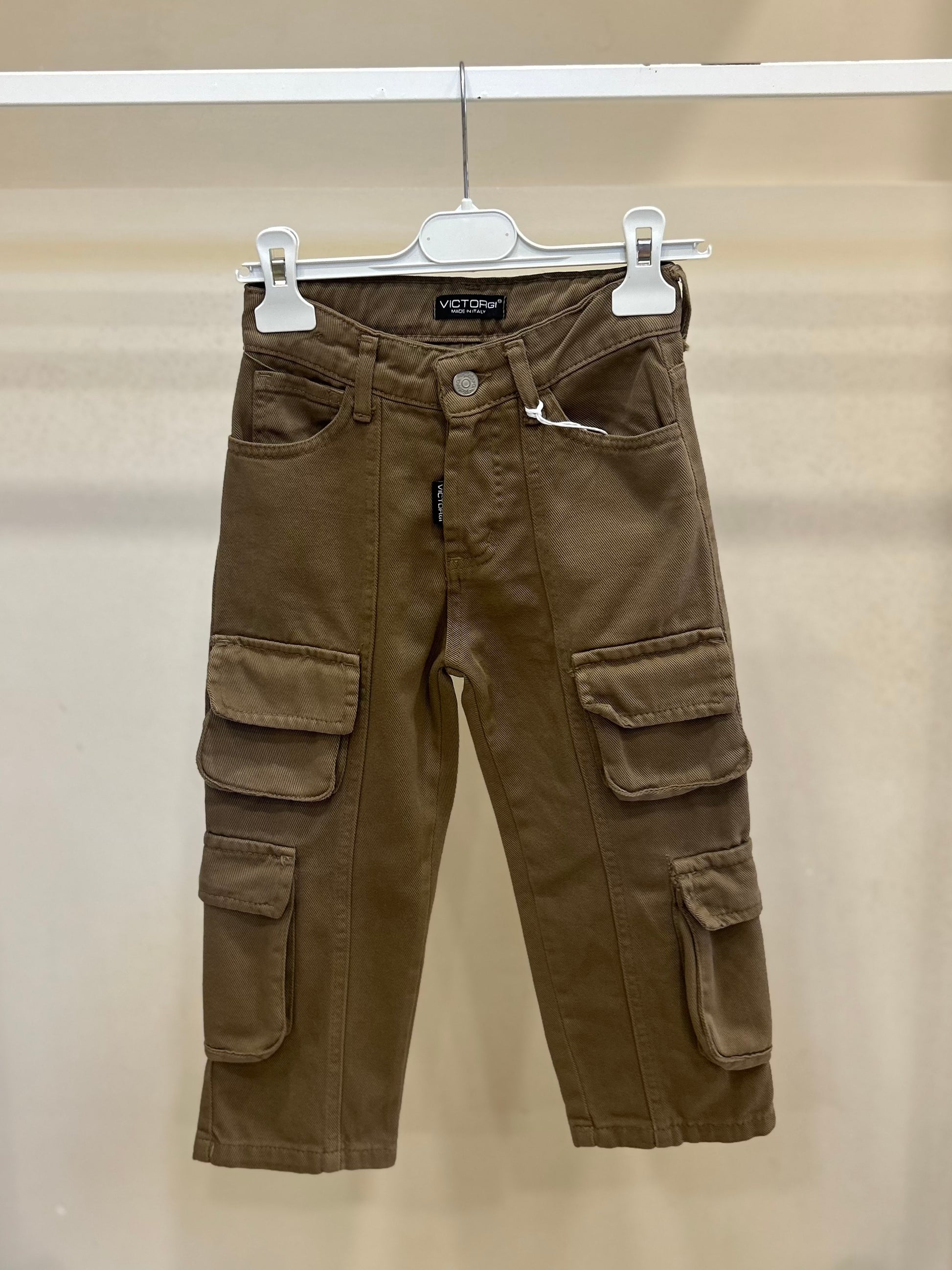 Jeans cargo beige 81144