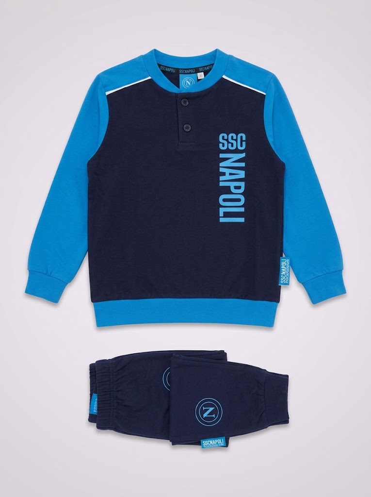 Pigiama Bambino SSC Napoli in Caldo Cotone 1003051200015