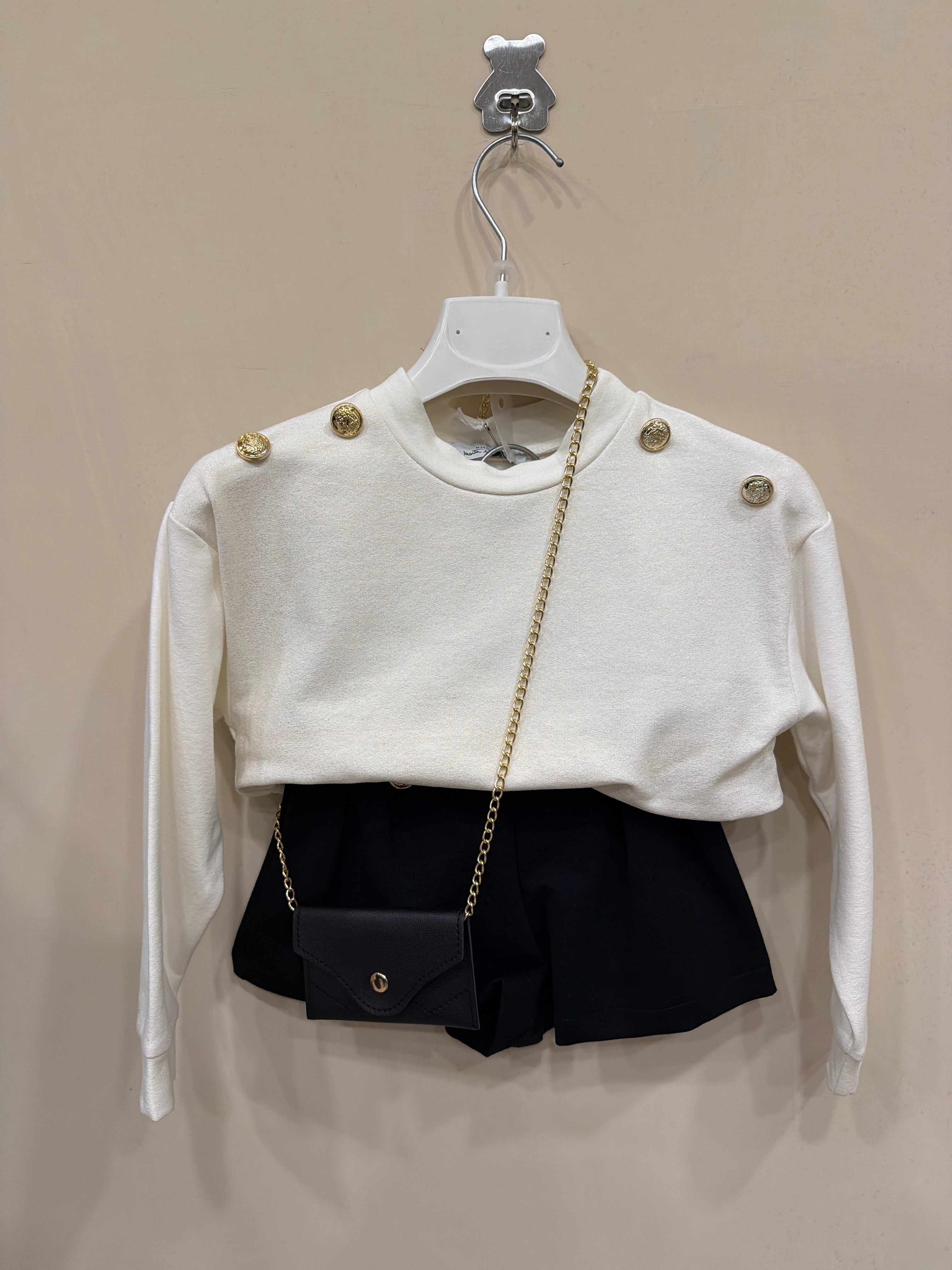 coordinato bimba con borsetta 5030