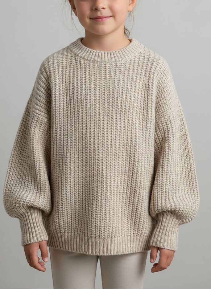 pullover sbuffo sabbia