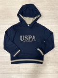 Felpa uspa blu polo