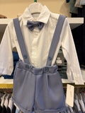 coordinato neonato 060812 blu jeans