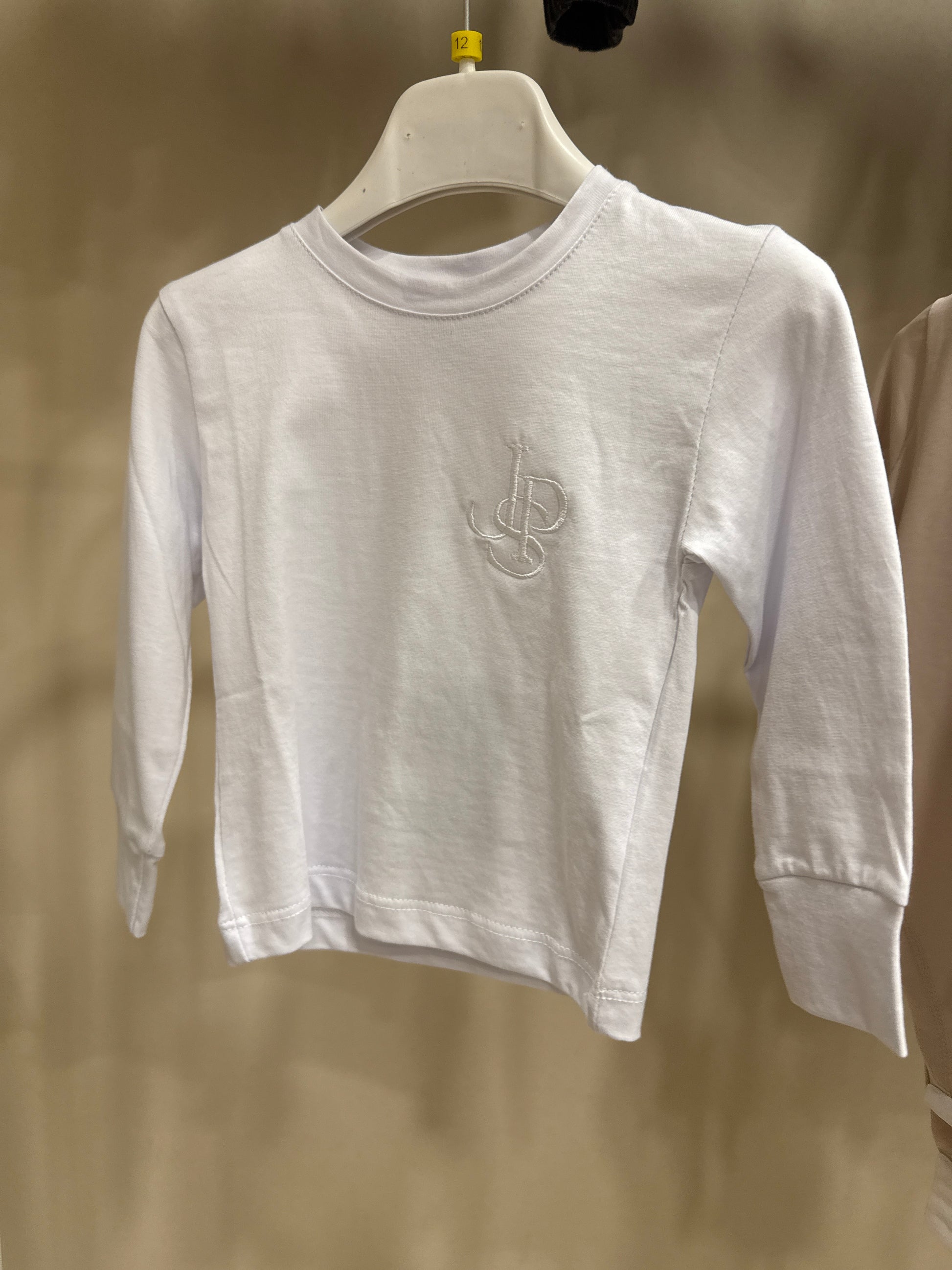 T-shirt manica lunga Jasper 1285 white