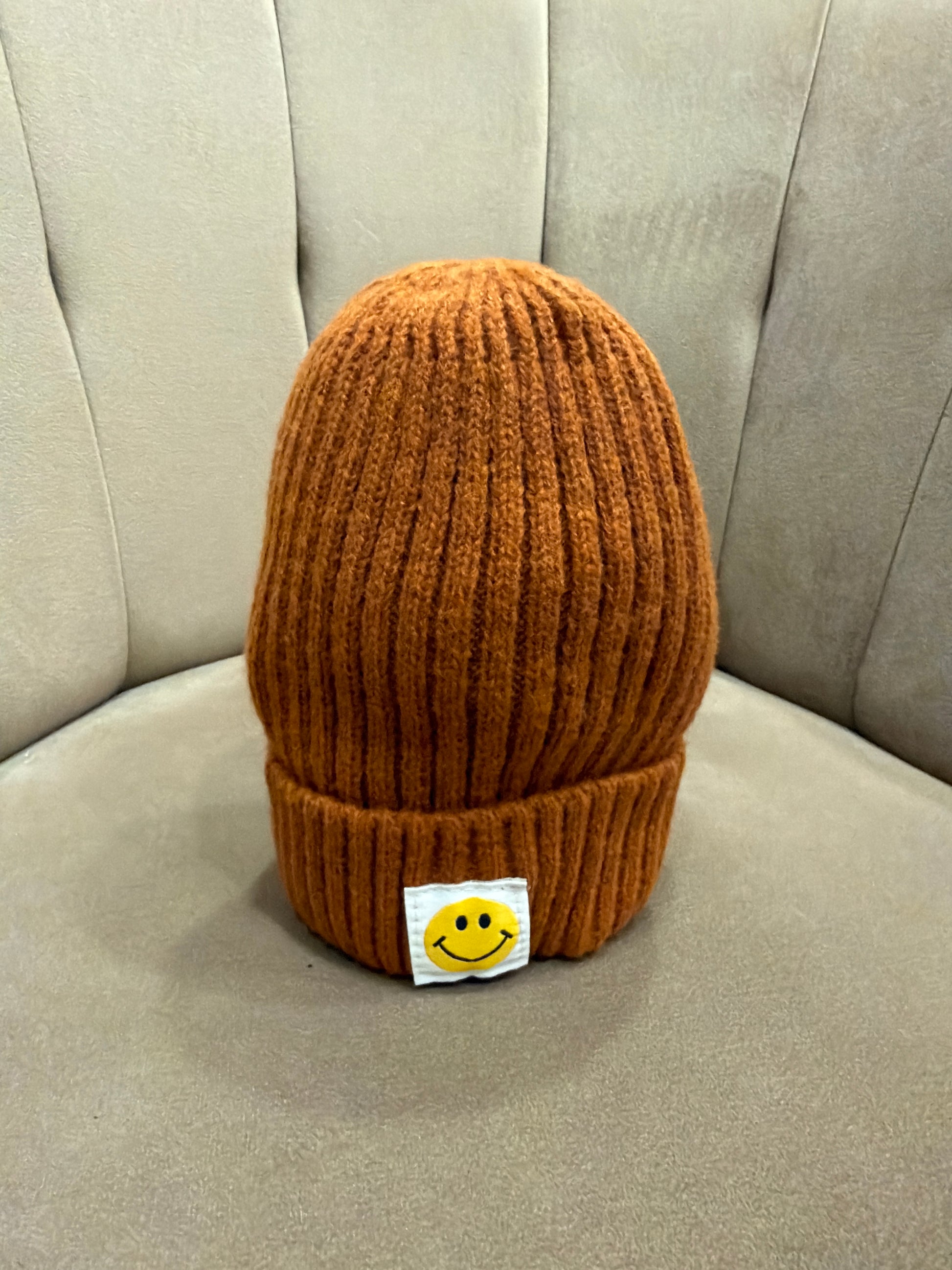 cappellino smile ruggine