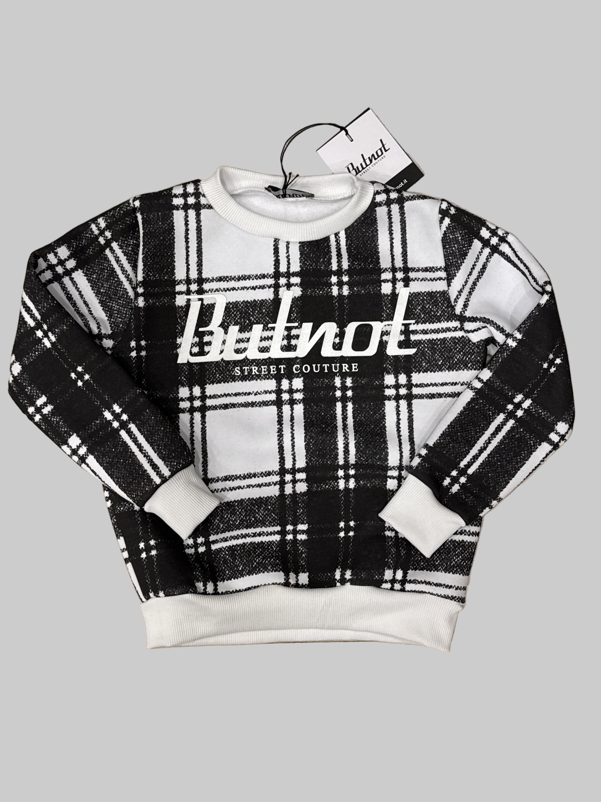 Felpa butnot bw righe