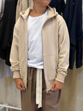 felpa full Zip sabbia
