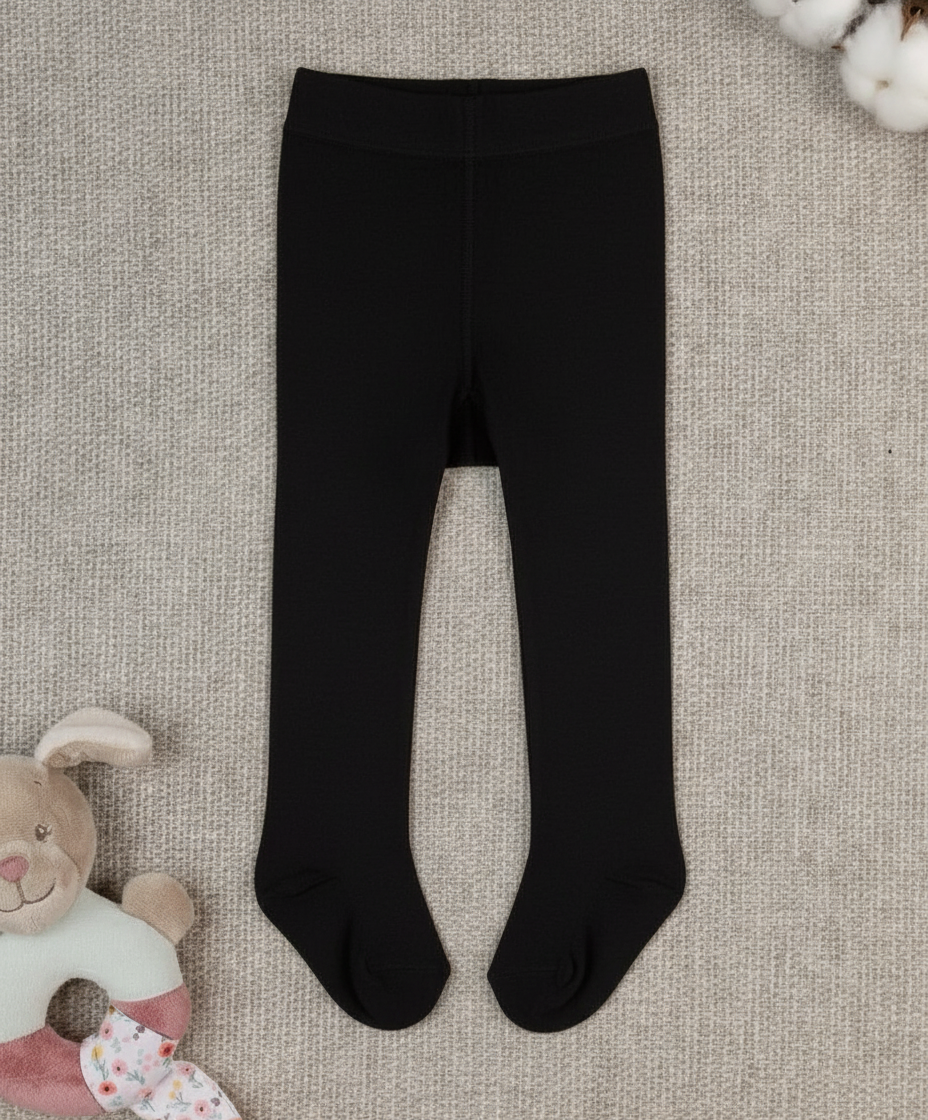 calzamaglia caldo cotone nero