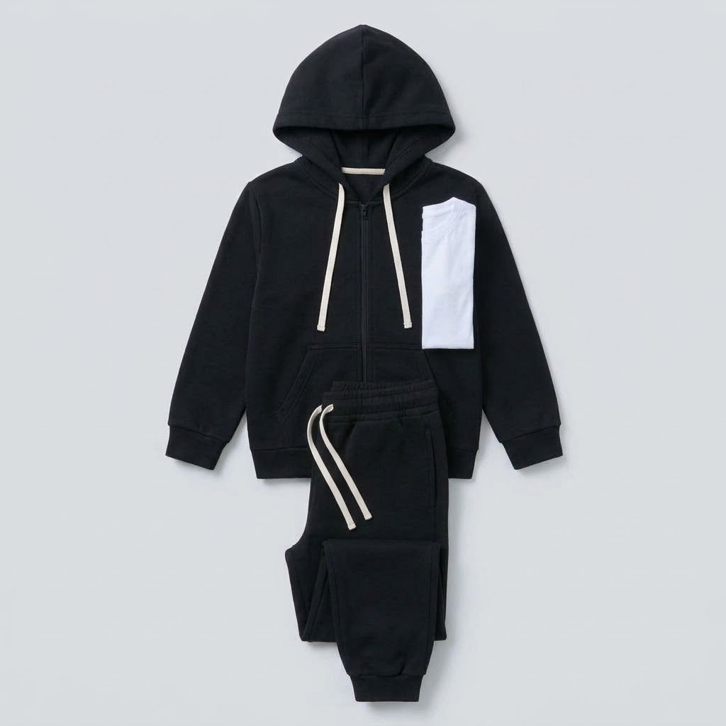 Tuta Regular Fit – Nero