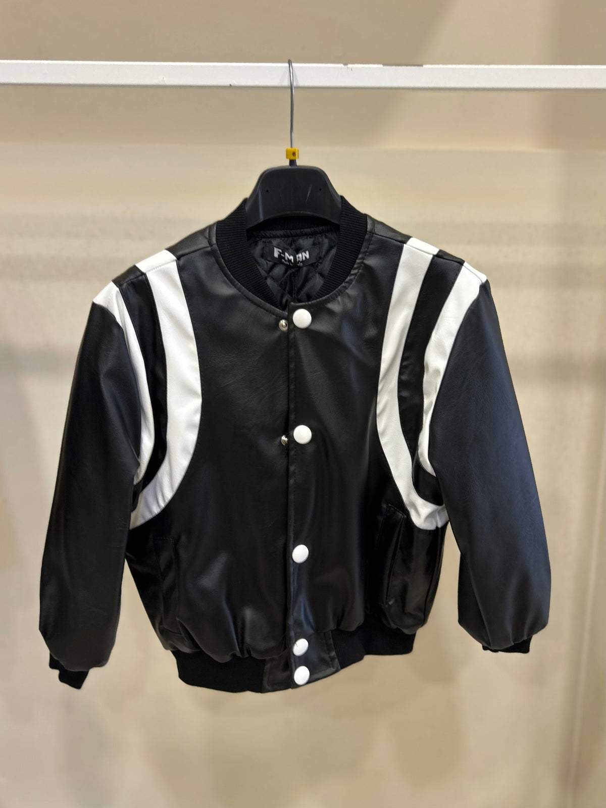 giubbotto college ecopelle G1303