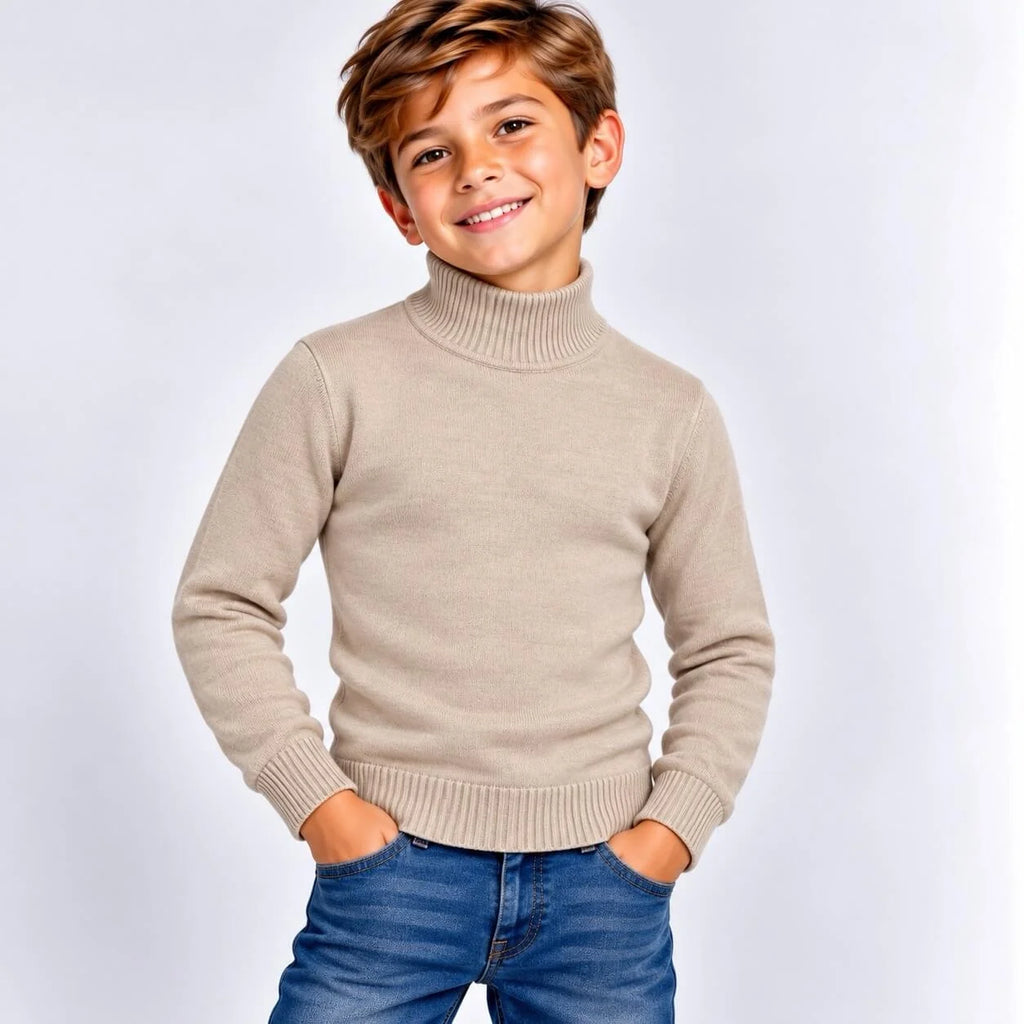 Maglioncino lupetto beige 1003069900013