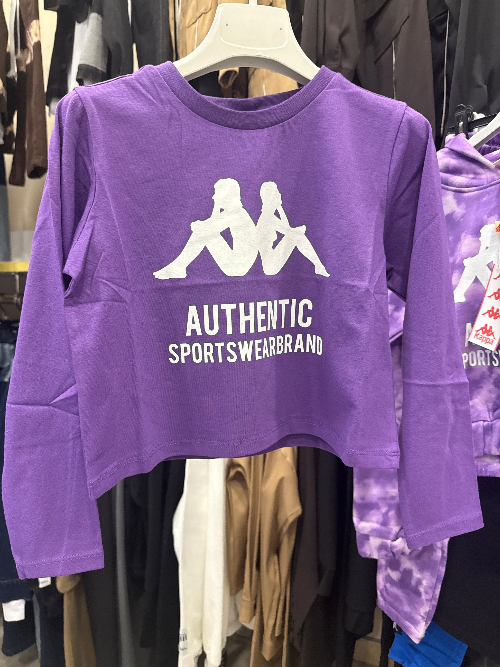 T shirt Kappa Tye Dye Violet