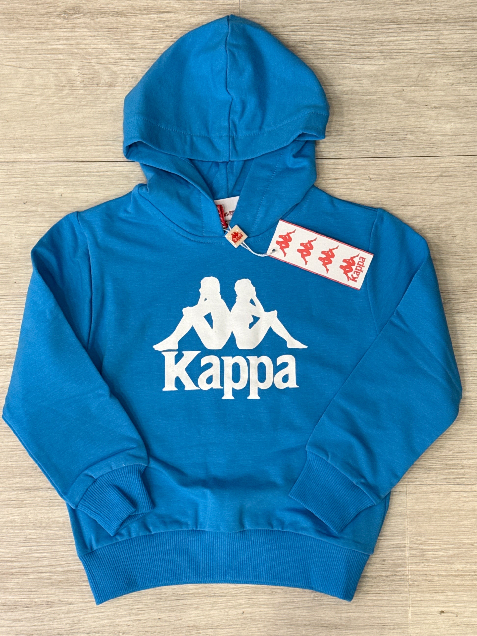 Felpa Kappa logo azure
