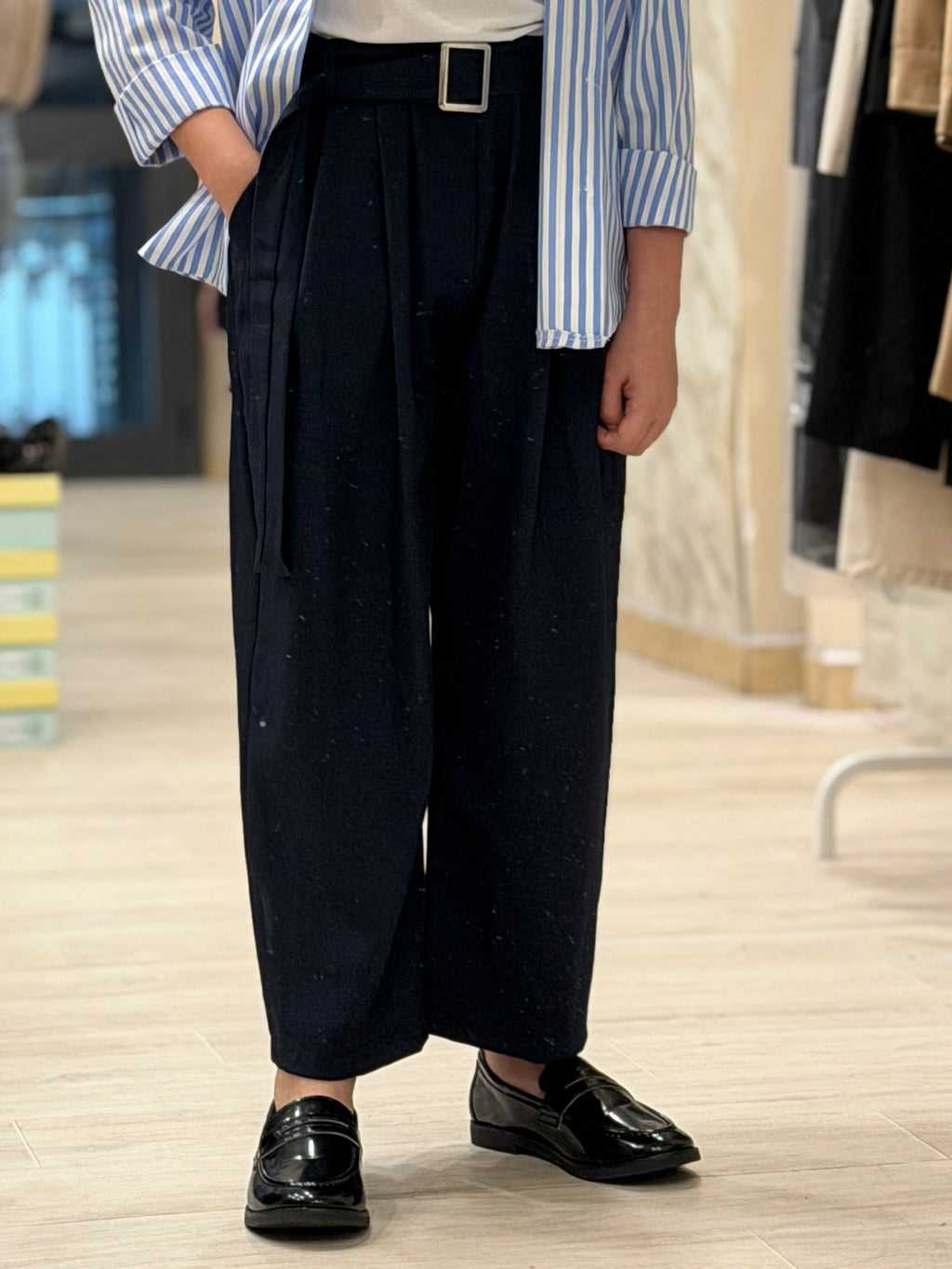 Pantalone palazzo 1232 blu
