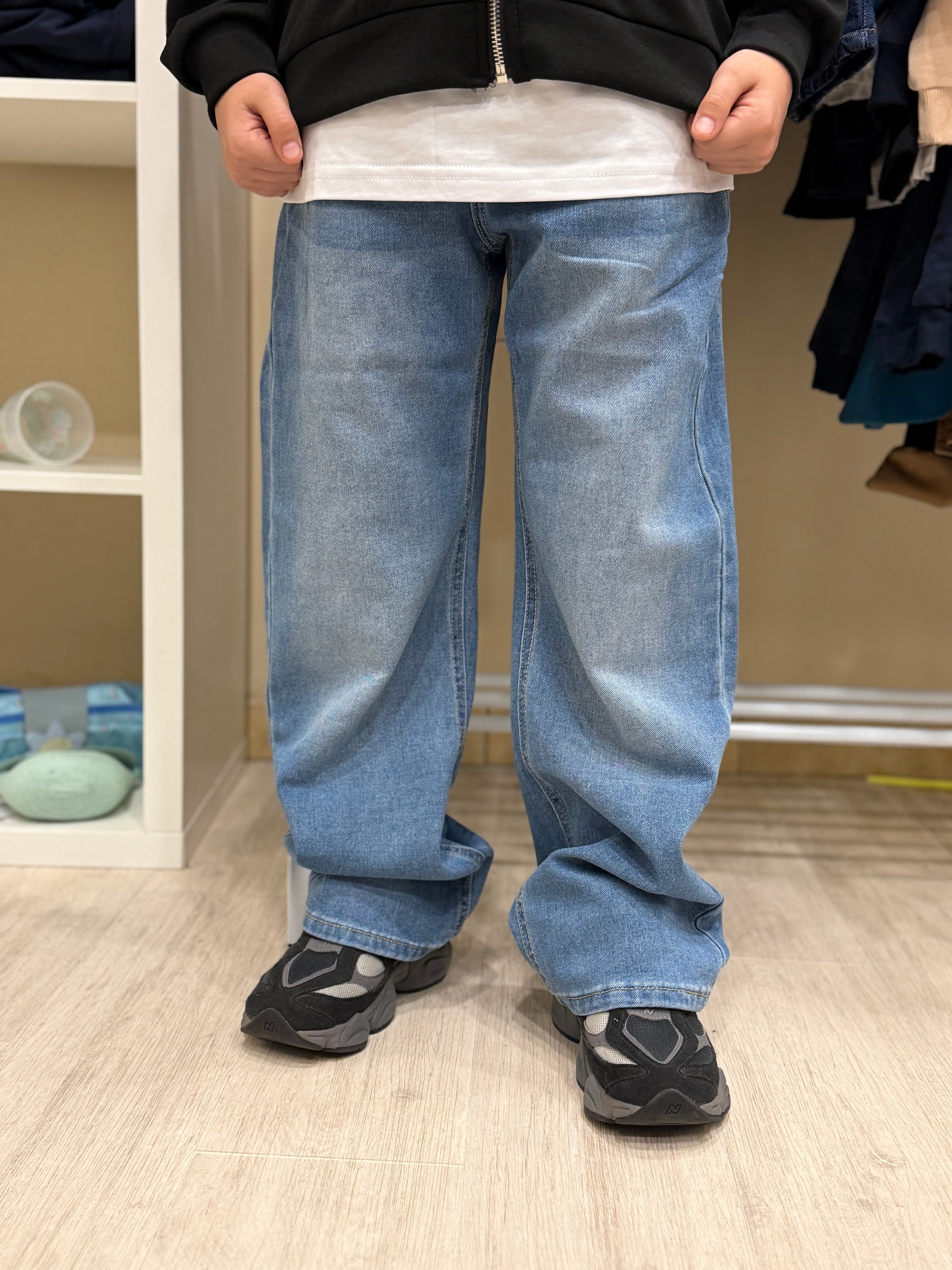 jeans baggy lav chiaro