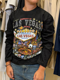 T shirt manica lunga stmp black