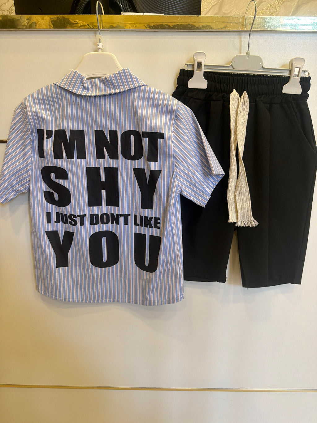 Coordinato camicia azure 5259