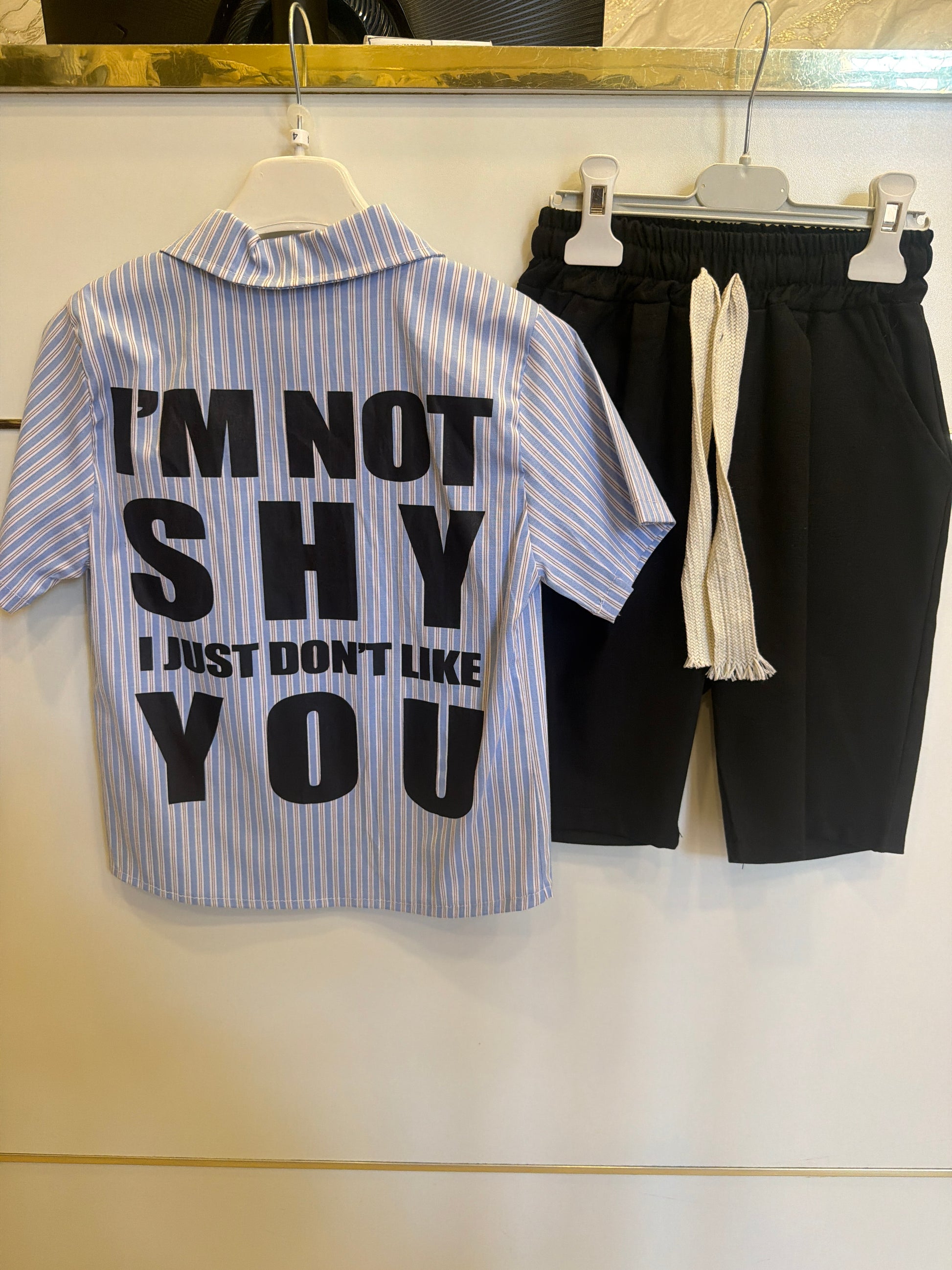 Coordinato camicia azure 5259
