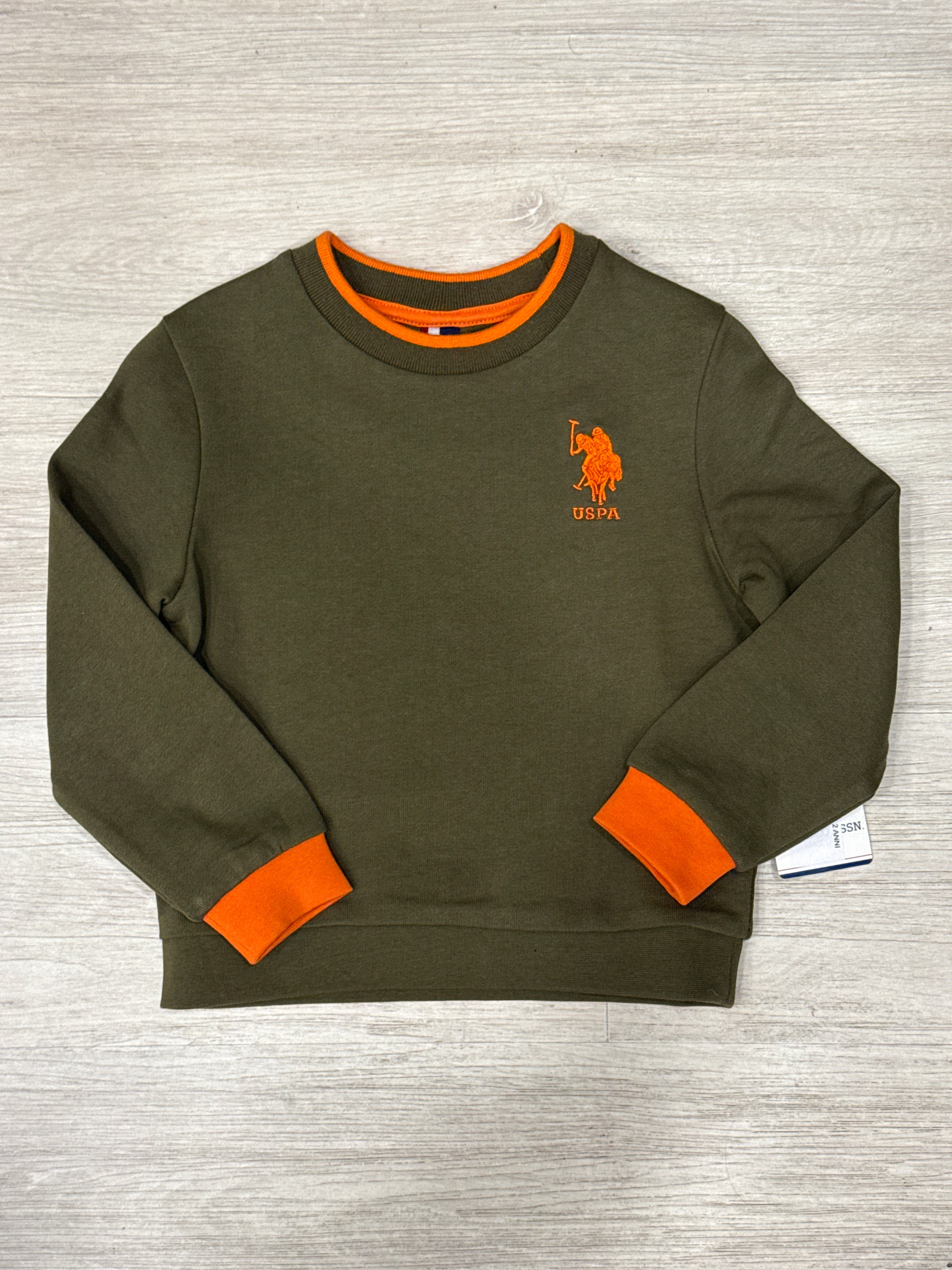 Felpa green POLO