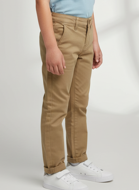 pantalone tasca america beige
