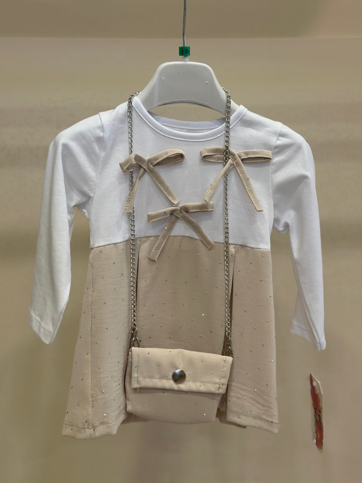 vestito bambina fiocchi 5013