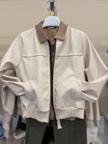 giubbotto college beige 2