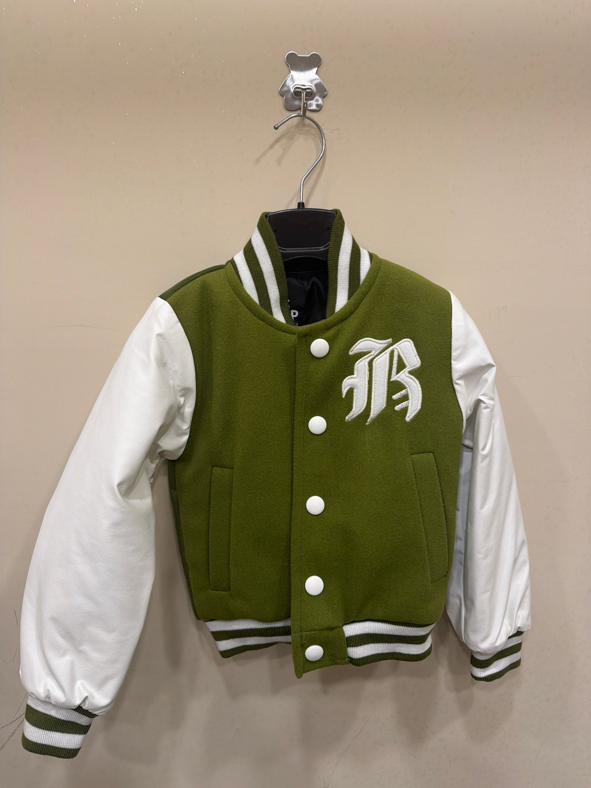 giubbotto college verde jasper