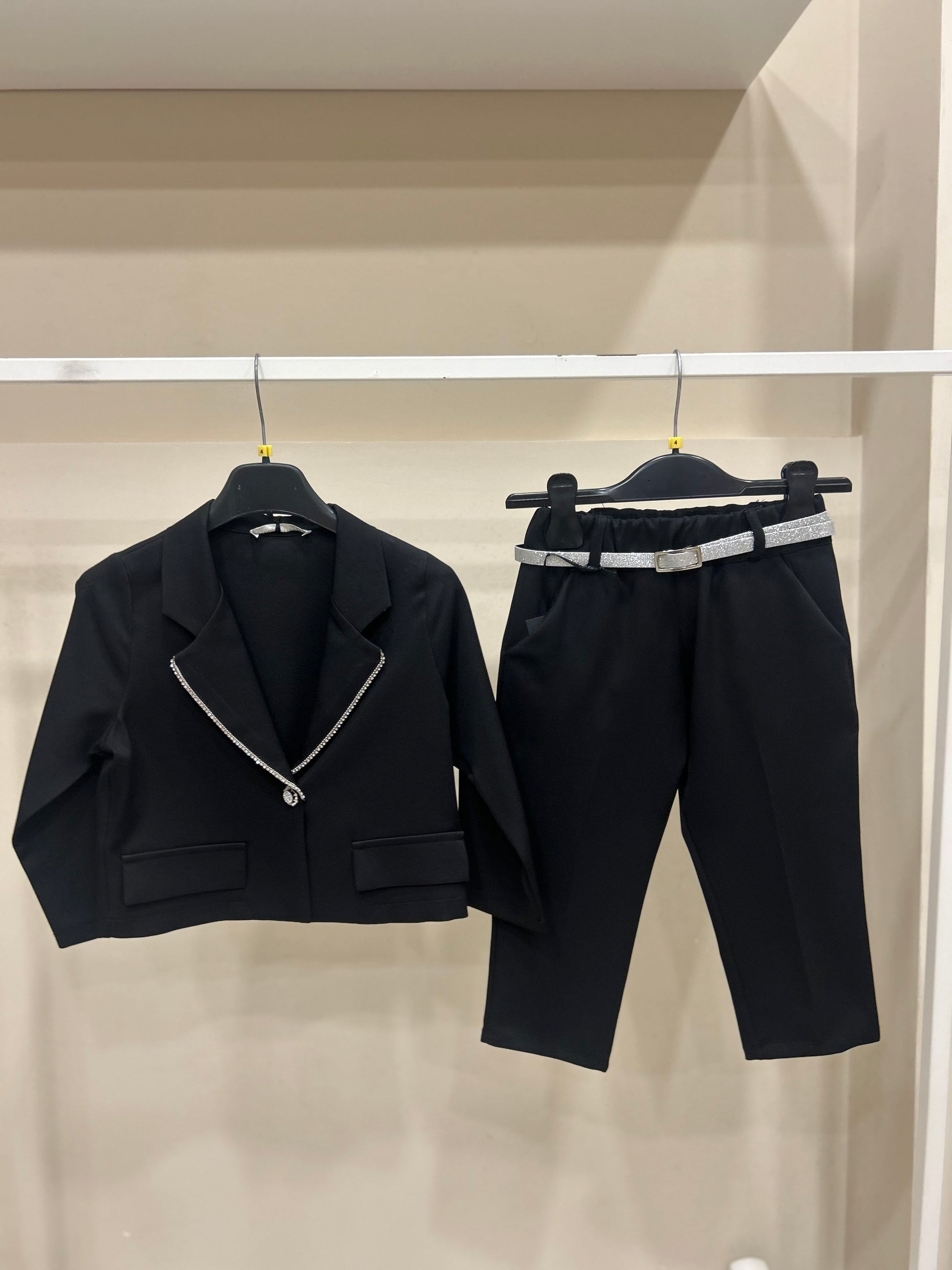 Coordinato nero slim GJ900